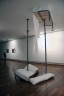 <b>(installation´s view at the Caixa Galicia Foundation, Ferrol, Spain)</b> of the series Leap beds<br /> 